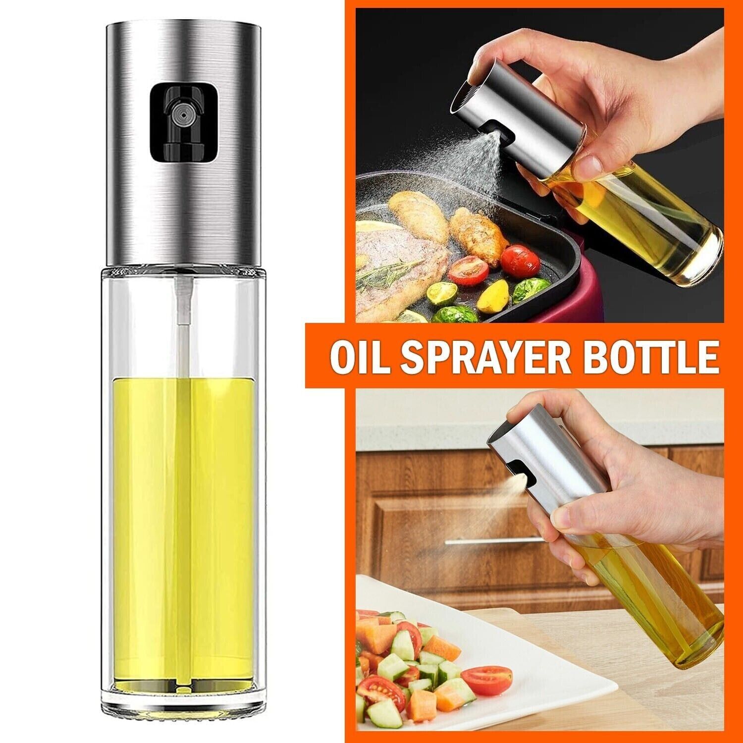 100ML Olive Oil Sprayer Mister Pump