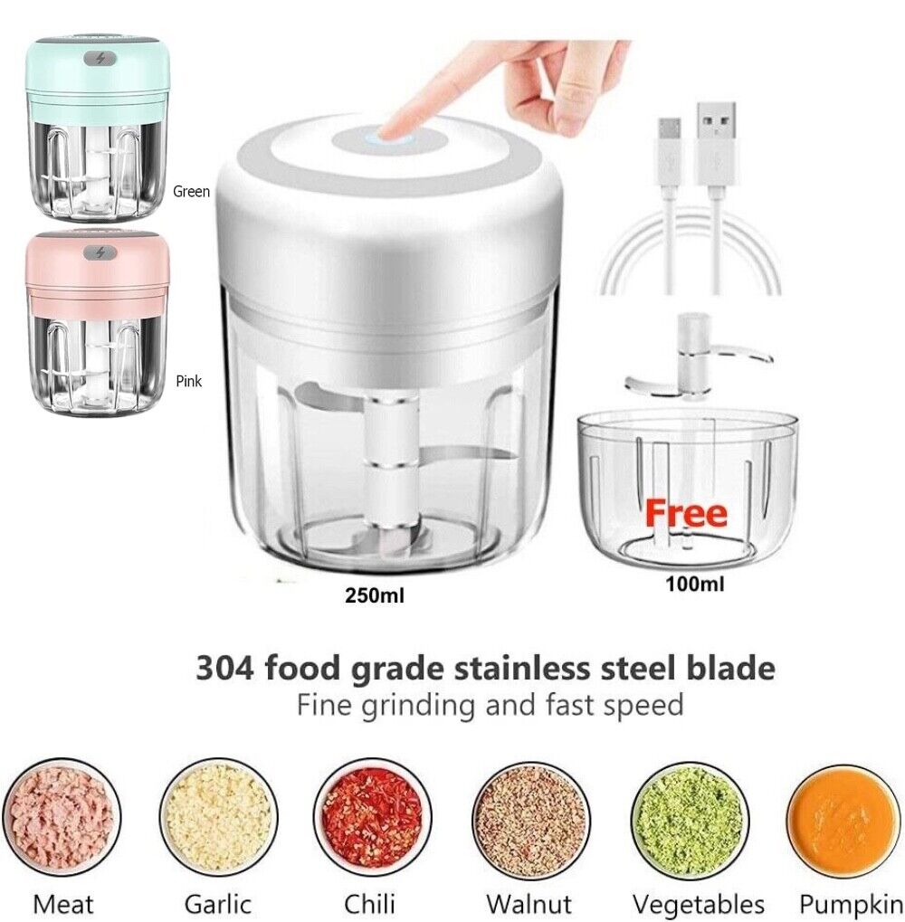 Electric Mini Garlic Chopper Meat