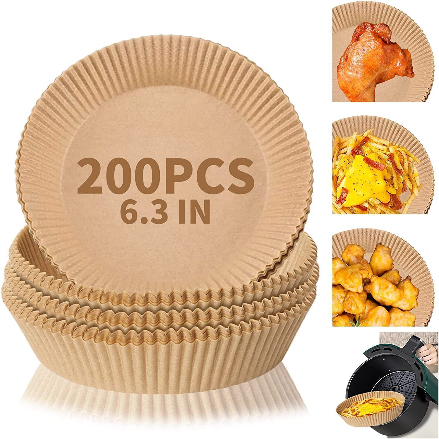 200PCS Air Fryer Disposable Paper Liners