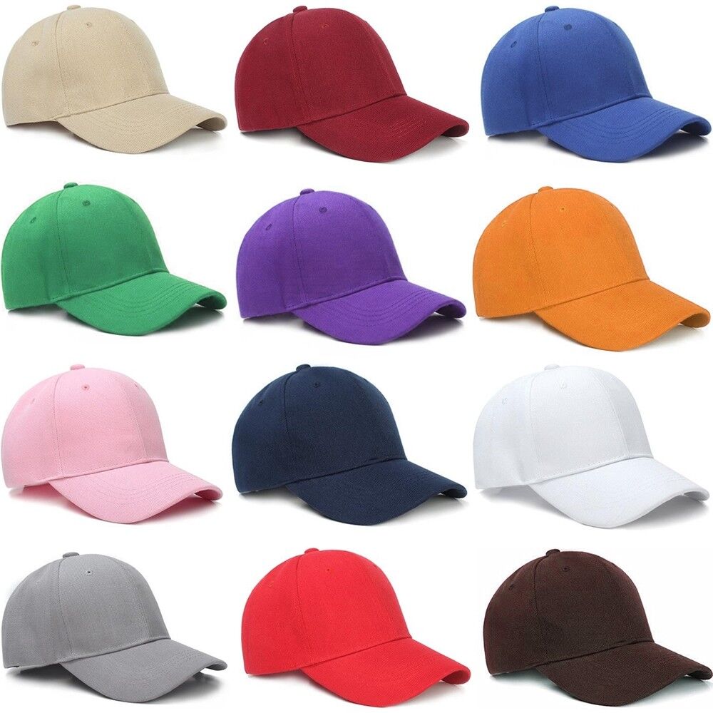 1 PieceUnisex Plain Baseball Cap