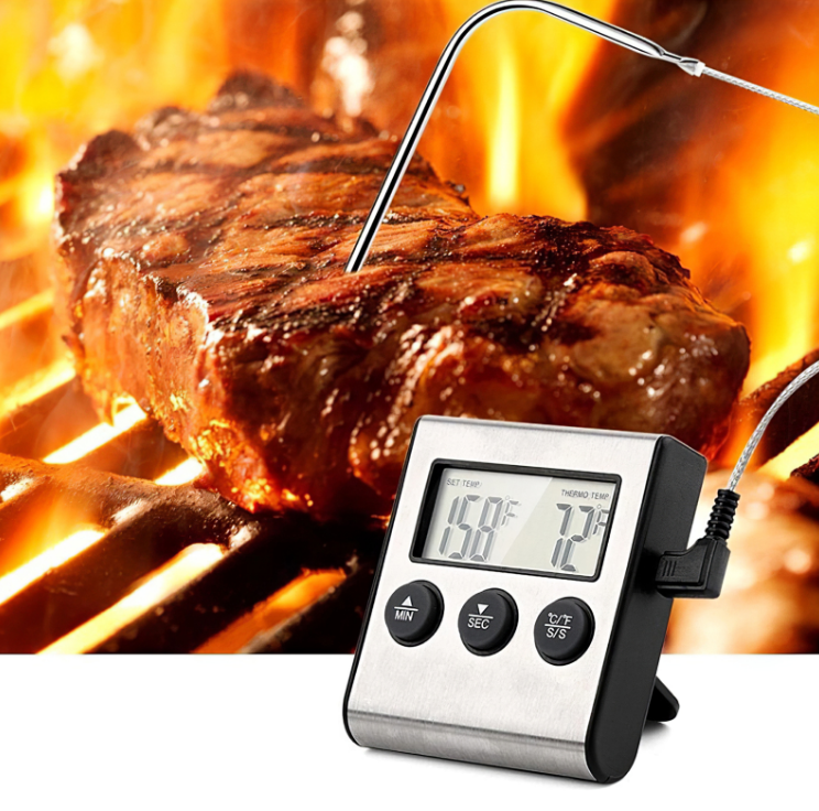 Electronic Thermometer Food Meat Temperature Meter