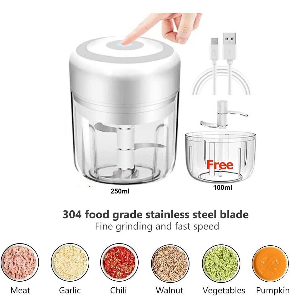 Electric Mini Garlic Chopper Meat