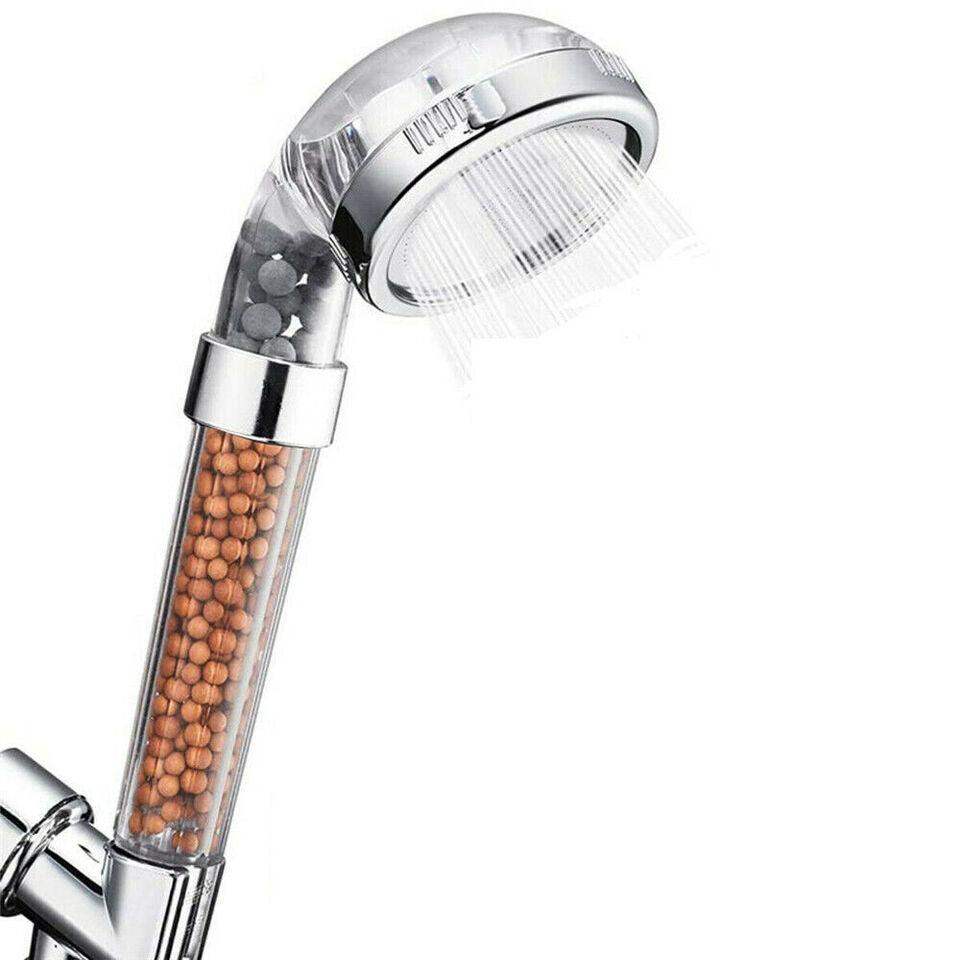 3 Settings Spray Handheld Clear Shower heads