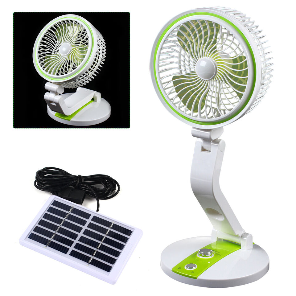 18" Portable Solar Power Fan