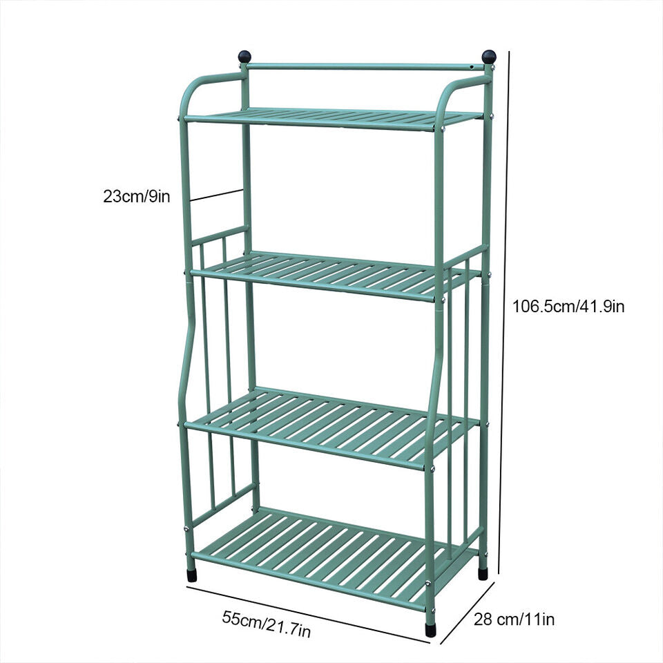 4 Tier Kitchen Storage Rack Shelf Organizer