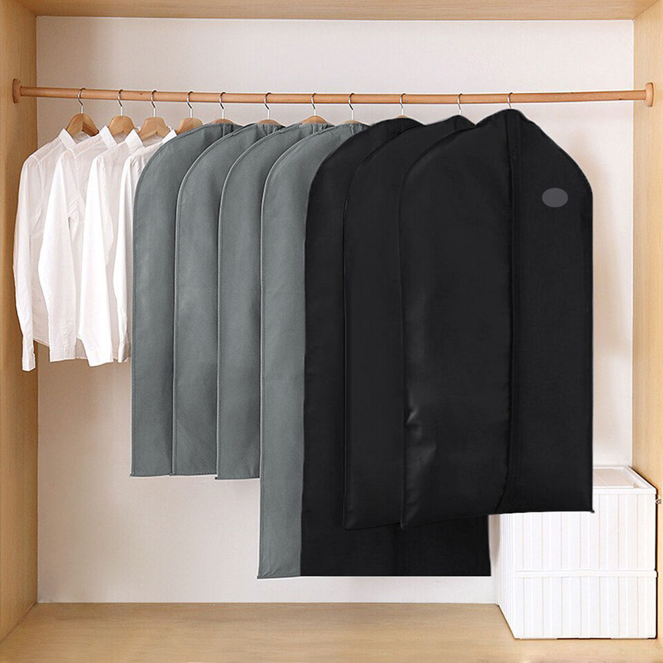 Set of 5 50" Black Garment Suit Bag