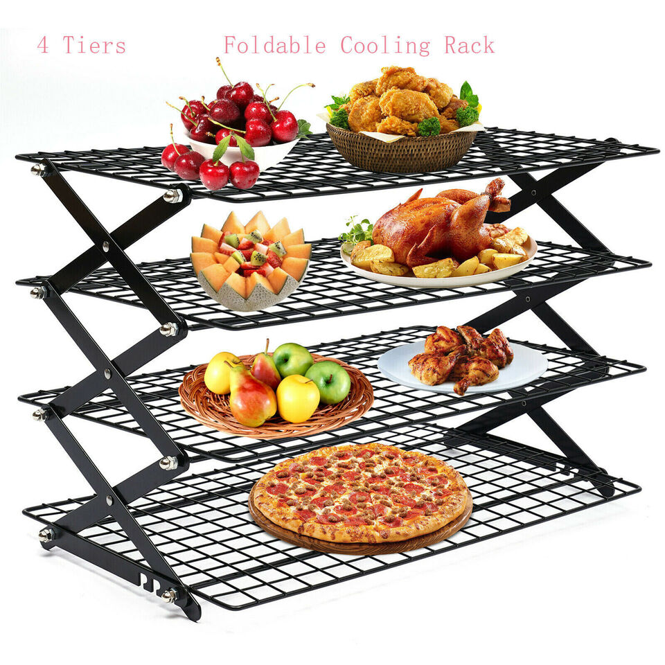 4 Tier Collapsible Cooling Rack