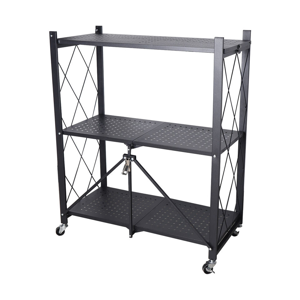 3 Tiers Home Foldable Storage Shelves