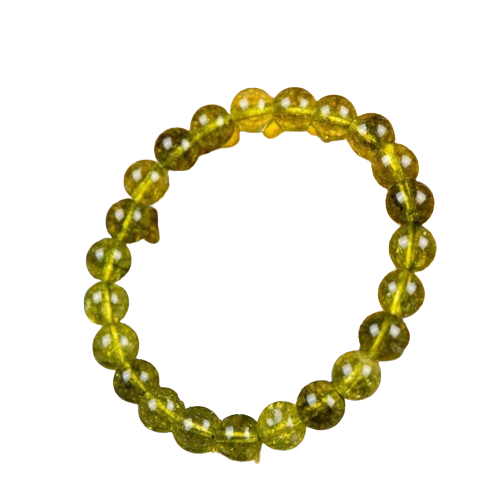 Handmade Natural Peridot Balance Bracelet