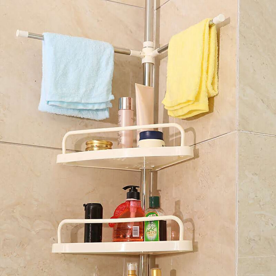 4Tier Bathroom Shower Corner Caddy