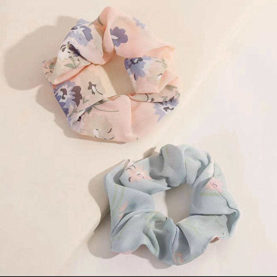 8 PCS Women Girl Hair Scrunchies