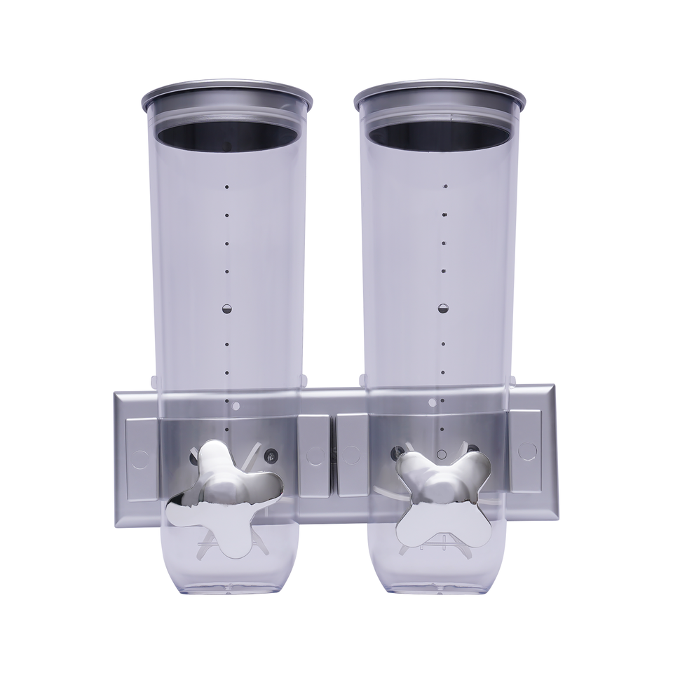 2 Pack 3L Wall Mounted Cereal Dispenser