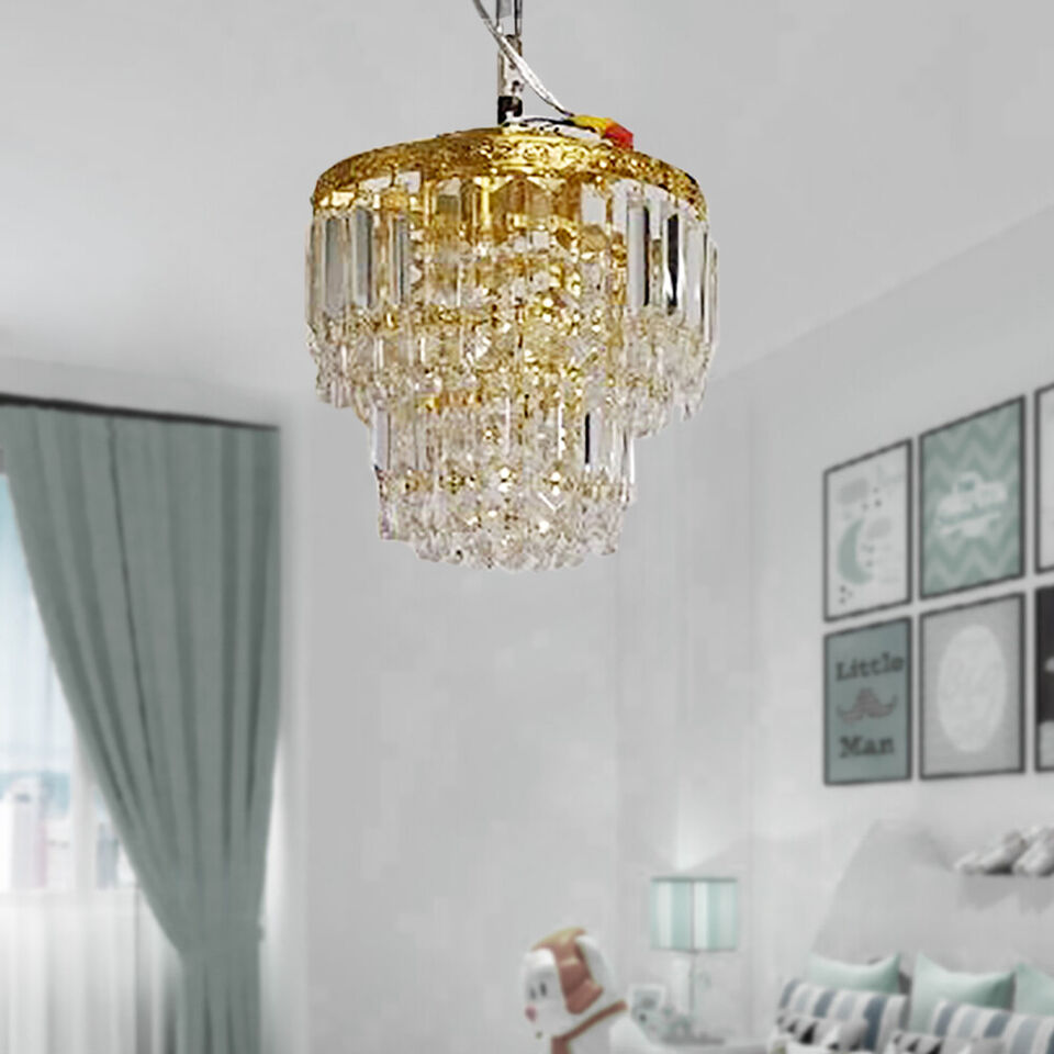 K9 Crystal Ceiling Light Pendant Hanging Lamp Chandelier