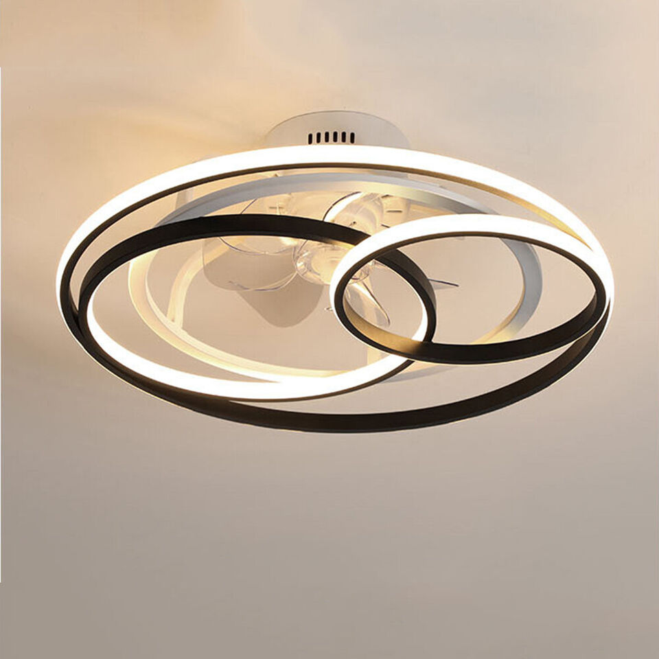 Modern Ceiling Fan Light Flush Mount