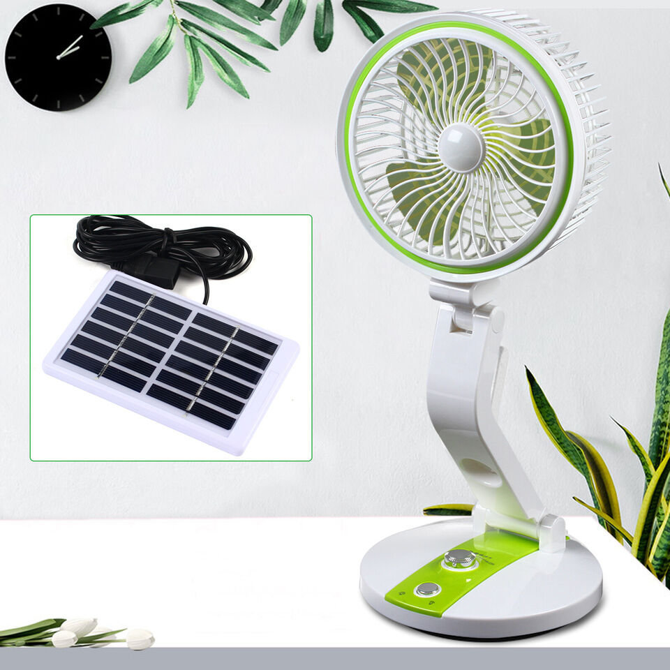 18" Portable Solar Power Fan