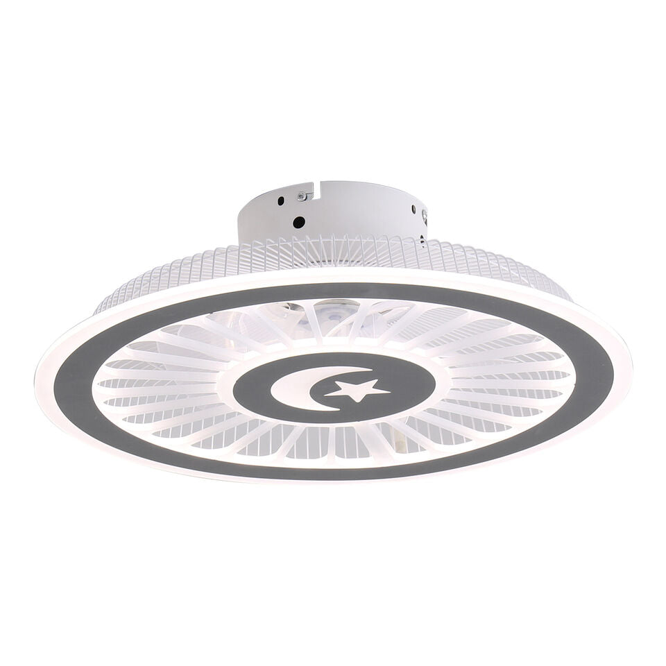 18" Modern Ceiling Fan Light