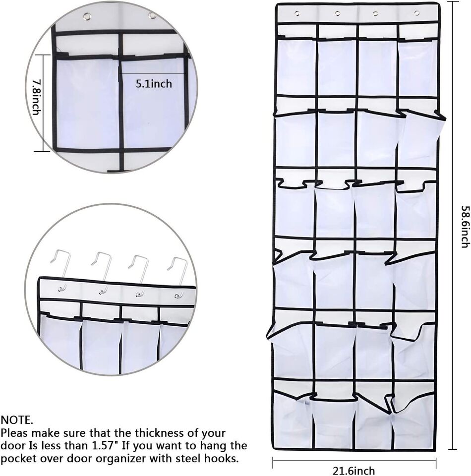 Over The Door Shoe Organizer Rack