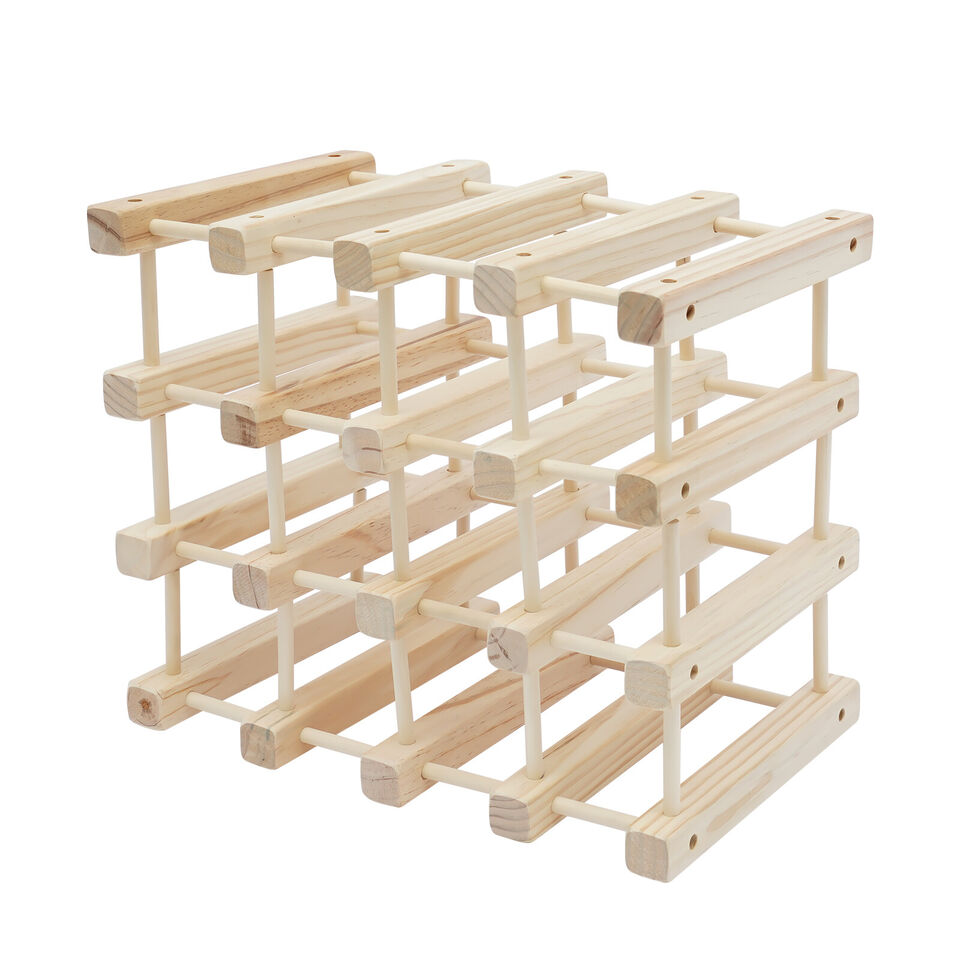 4-Tier Wine Rack Holder