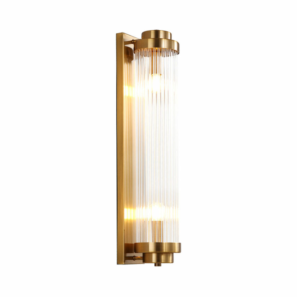 Gold Wall Lamp Glass Wall Sconce
