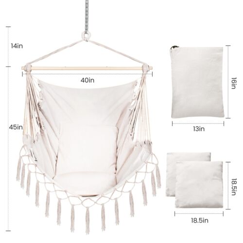 Indoor/Outdoor Hammock Hanging Chair