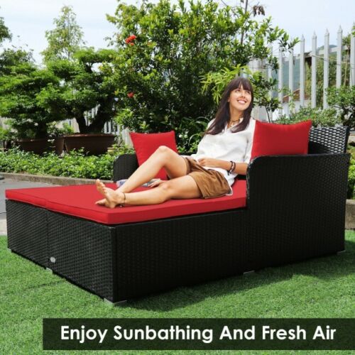 Thick Pillow Cushioned Sofa Garden Furniture