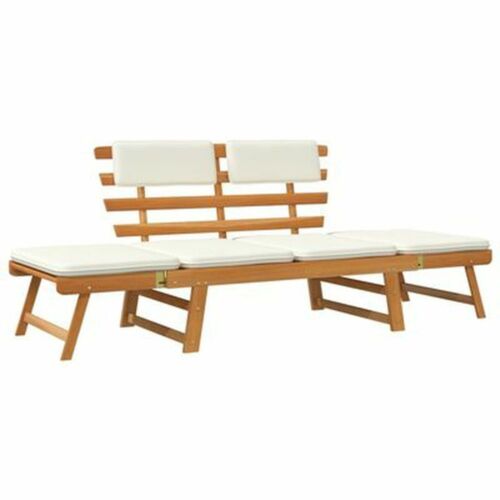 Solid Wood Garden Bench Day Sofa Bed