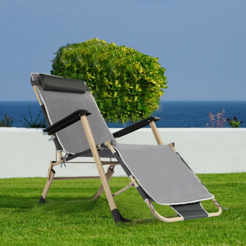 Outdoor Folding Reclining Beach Chair