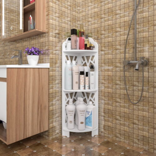 Waterproof Bathroom Shower Corner Cabinet