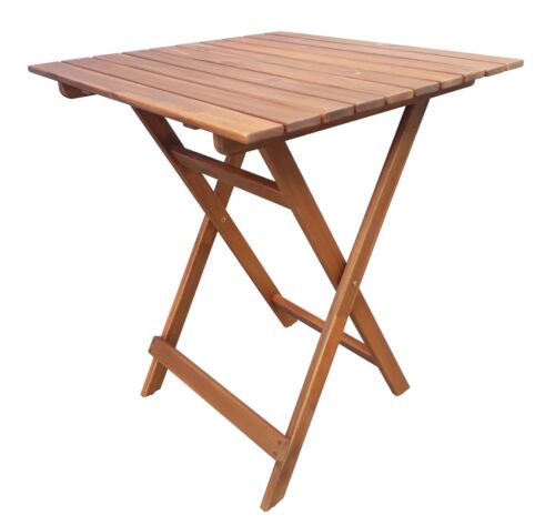 Outdoor Patio Wooden Folding Table Chair Furniture